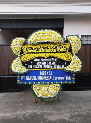 Papan Bunga Duka di Gondangrejo